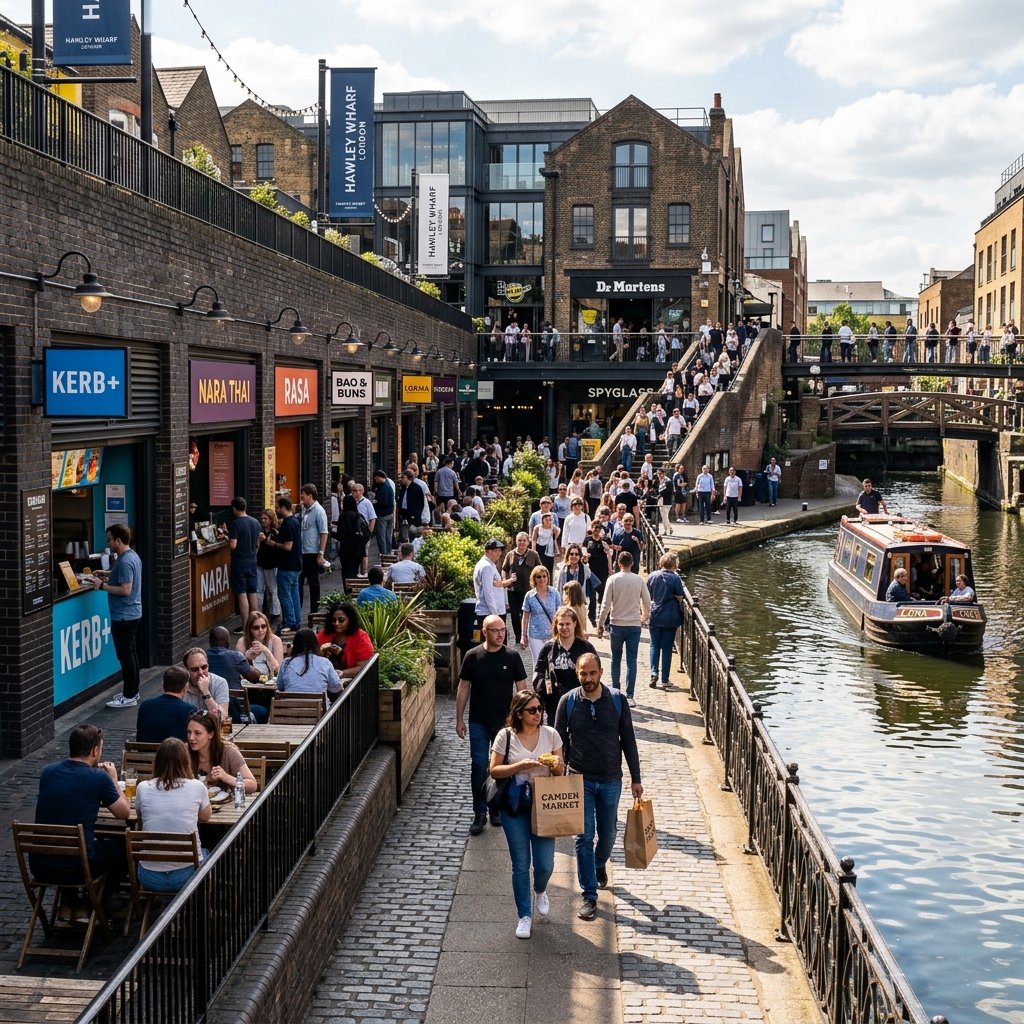 Camden Market Hawley Wharf