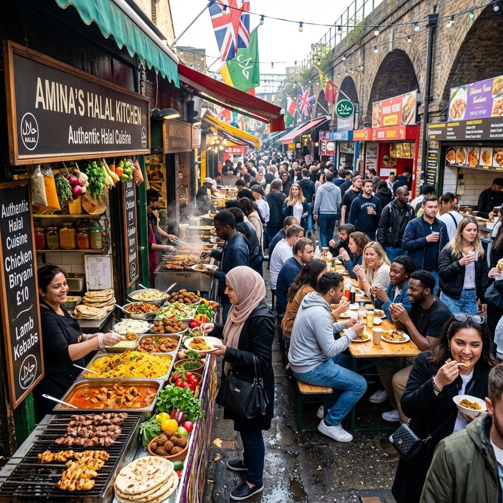 Halal Food Camden Market